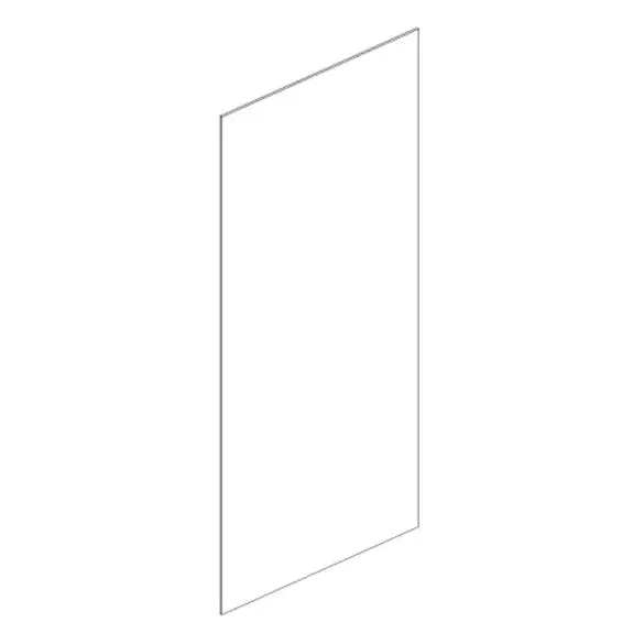 Dark Blue Shaker Base Panel 24×108.75
