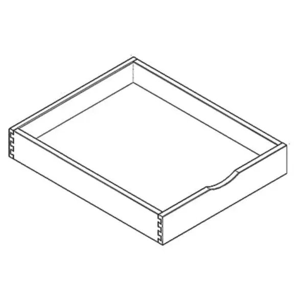 Dark Blue Shaker Roll-Out Tray 15