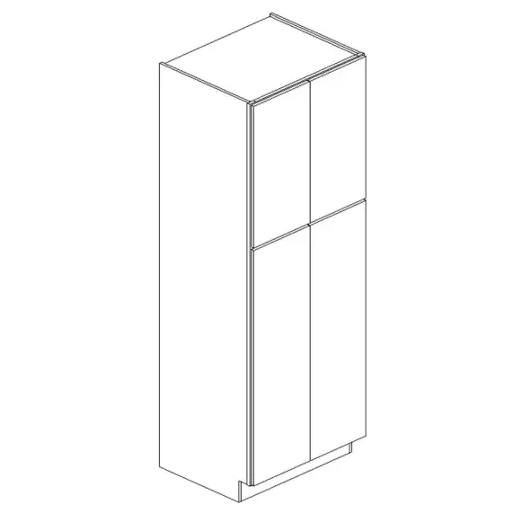 Dark Blue Shaker Tall Pantry 24×84
