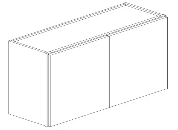 Dark Blue Shaker Wall 36×21